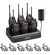 pxton walkie talkies for Adults Long Range with Upgraded Earpiece,radios walkie talkies Rechargea...