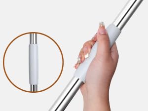 non-slip grip broom