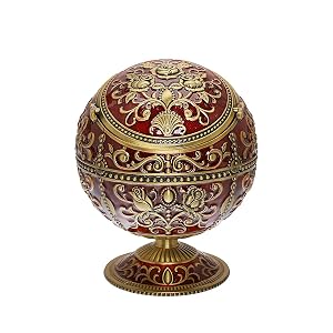 Vintage Windproof Ashtray with Lid for Cigarettes Metal Portable Cigar Ashtray for Indoor outdoor