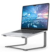 SOUNDANCE Laptop Stand for Desk, Metal Computer Riser, Heavy Stable PC Holder, Ergonomic Laptops ...