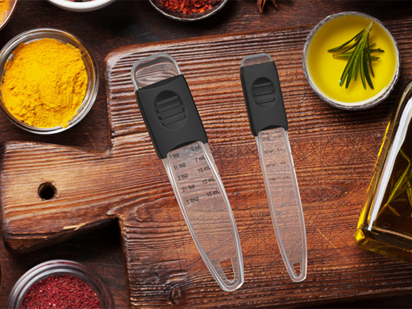 measure spoons set adjustable measuring spoon adjustable teaspoon measuring spoons sliding