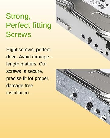 4 strong mounting screws and amount of extra screws