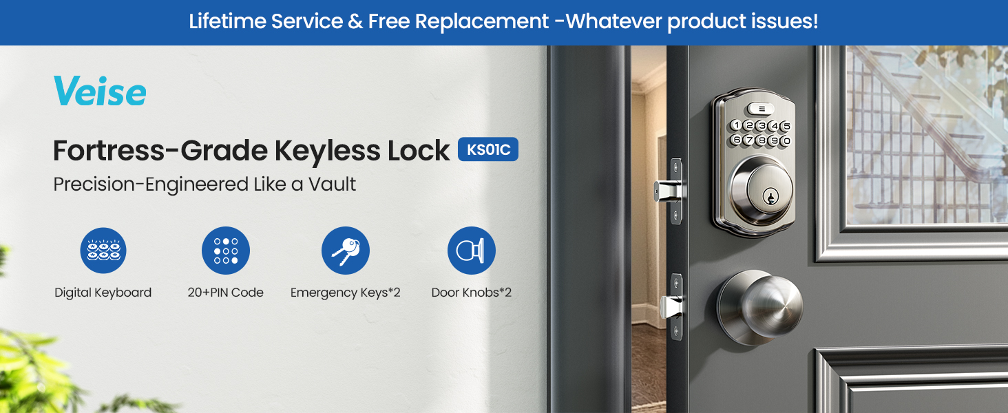 keyless entry door lock