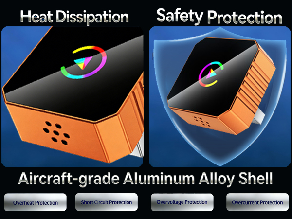 heat dissipation and safety protection