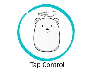 LumiPets Bear Nightlight with Tap Control