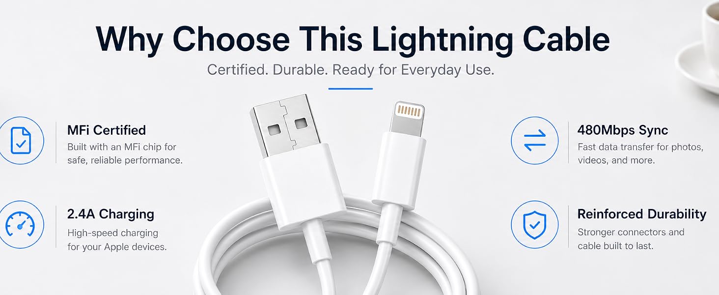 USB A to Lightning