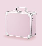 makeup box with mirror