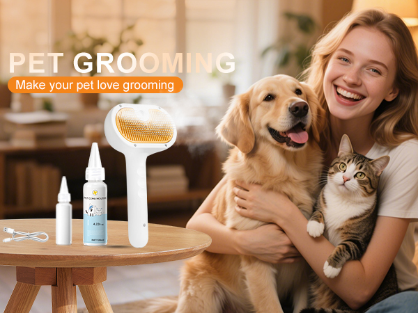 steam brush for dogs