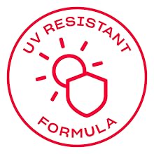 UV Resistant Formula logo
