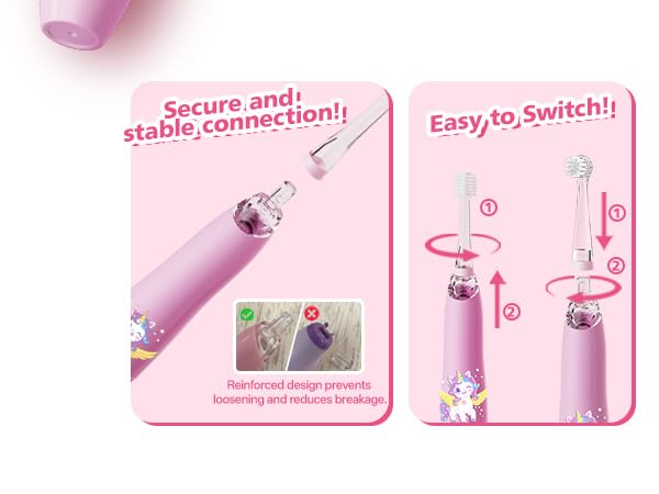 Secure and stable connection Reinforced design prevents loosening and reduces breakage Easy Switch