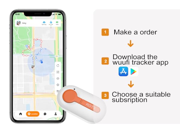 three steps to start your pet tracker