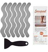 Secopad USA Patented Anti Slip Shower Stickers 24 PCS Safety Bathtub Strips Adhesive Decals with ...