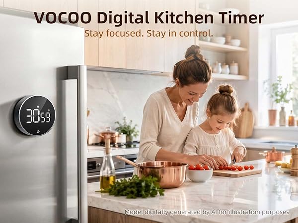 VOCOO digital timer