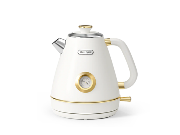 Hazel Quinn Electric Kettle - 1.7 Liters (57oz) Stainless Steel Water Kettle, BPA-Free Interior,