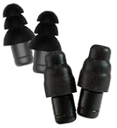 Plugfones Dynamics High Fidelity Earplugs and Full 29 NRR Earplugs 2 Pair Set for Concerts Musici...