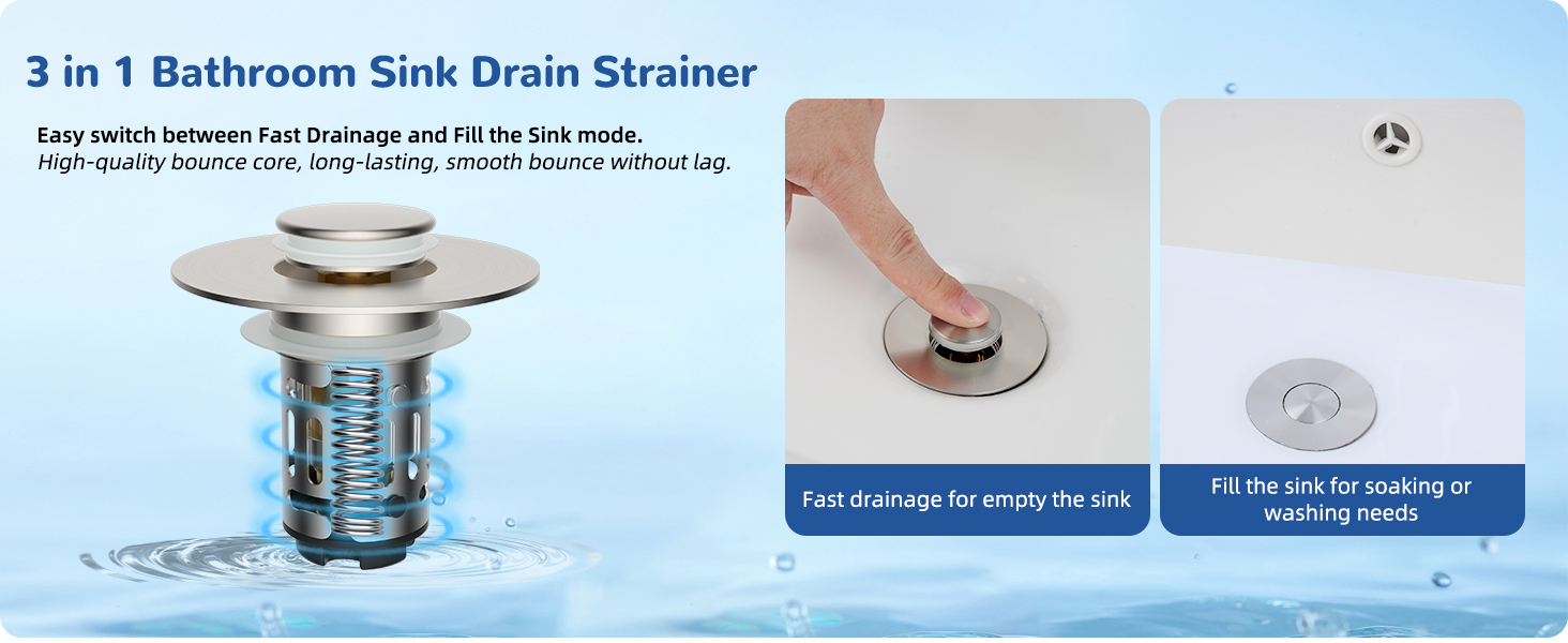 bathroom sink stopper