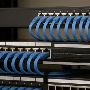 Aeons High Performance Cat6 Flat Ethernet Patch Cable - Complete Solution