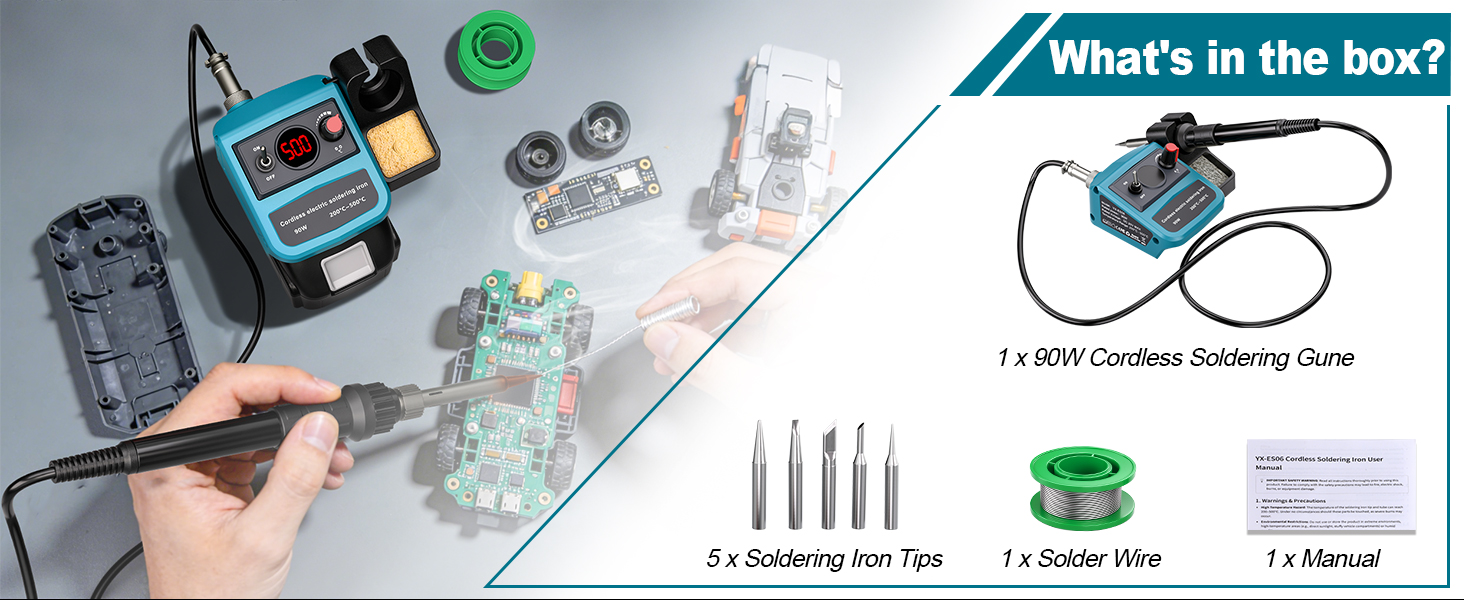 Taingwei Cordless Soldering Iron Kit