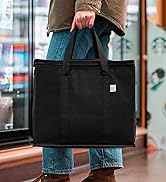 tote bag, zipper, baggu, reusable grocery, canva, waterproof, large, shopping, cart, holder, pocket