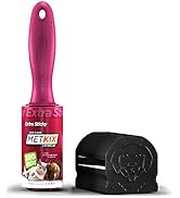 Metkix Lint Rollers Refill Pack with Protective Cover - Ultra Sticky Lint Roller - Lint Brush Pet...