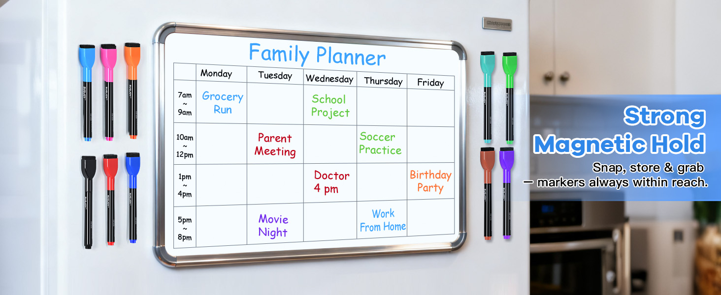 Magnetic Dry Erase Markers