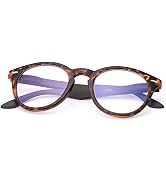 Vepiant 360 ° Ring Focus Progressive Multifocal Reading Glasses Spring Hinge Readers Blue Light B...