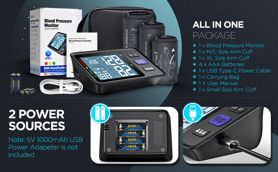 AQESO Blood Pressure Monitor
