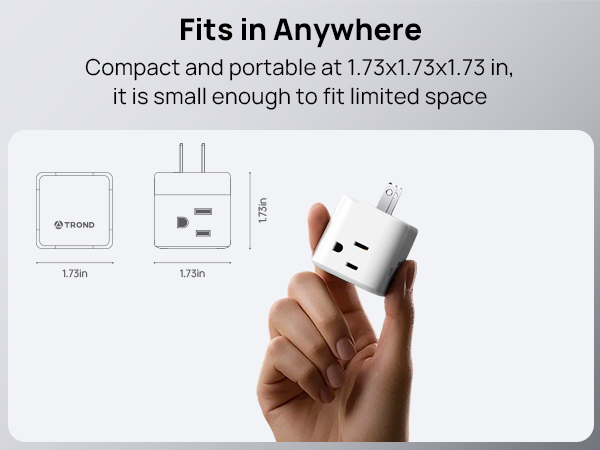 small outlet adapter