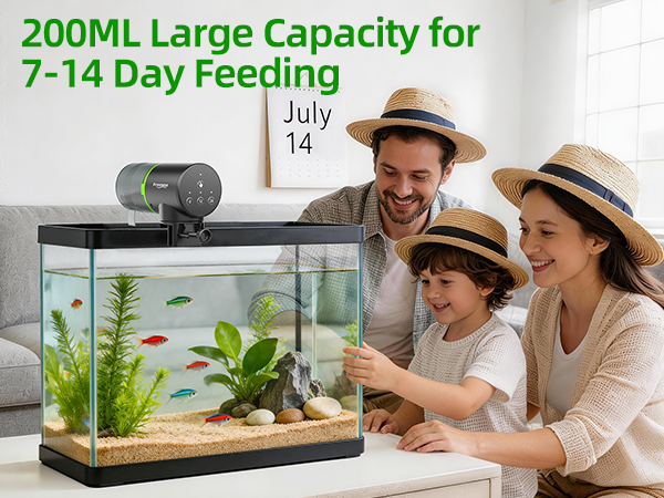 fish food vacation feeder