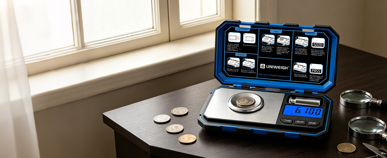 coin scale to weigh coins