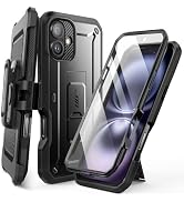 SUPCASE for iPhone 16 Plus Case with Screen Protector (Unicorn Beetle Pro), [Built-in Stand & Bel...