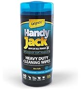 Wipex Handy Jack Heavy Duty Wipes, Dual Texture Cleaning Cloth, Use on Hands, Equipment, Tools, G...