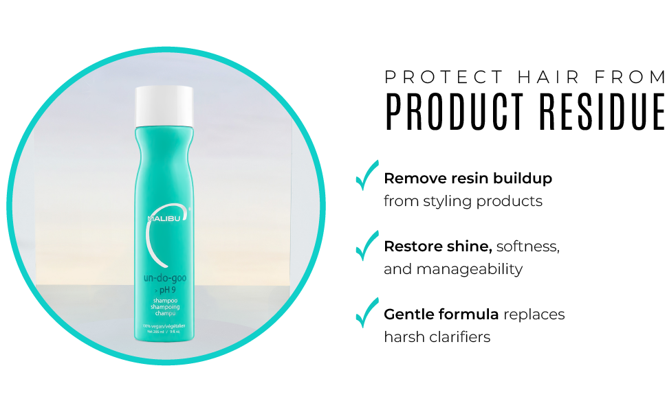 Protect hair from product residue, restore shine, and replace harsh clarifiers with extra moisture