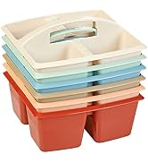 Really Good Stuff 4-Compartment Caddies - Boho, 6 Pack - Classroom Organization