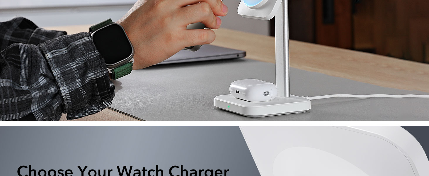 2 in 1 magsafe charger stand