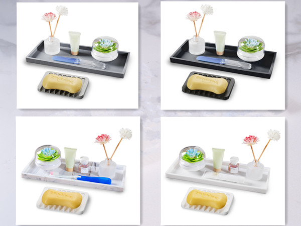 Bathroom Tray Set