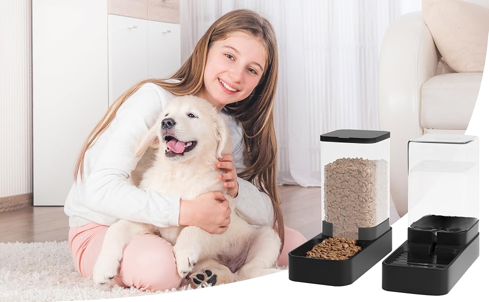 Cat Feeder and Water Dispenser