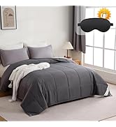 YOUR MOON Luxurious All Season Wool Comforter Queen Size, 100% Natural Australian Duvet Insert, N...