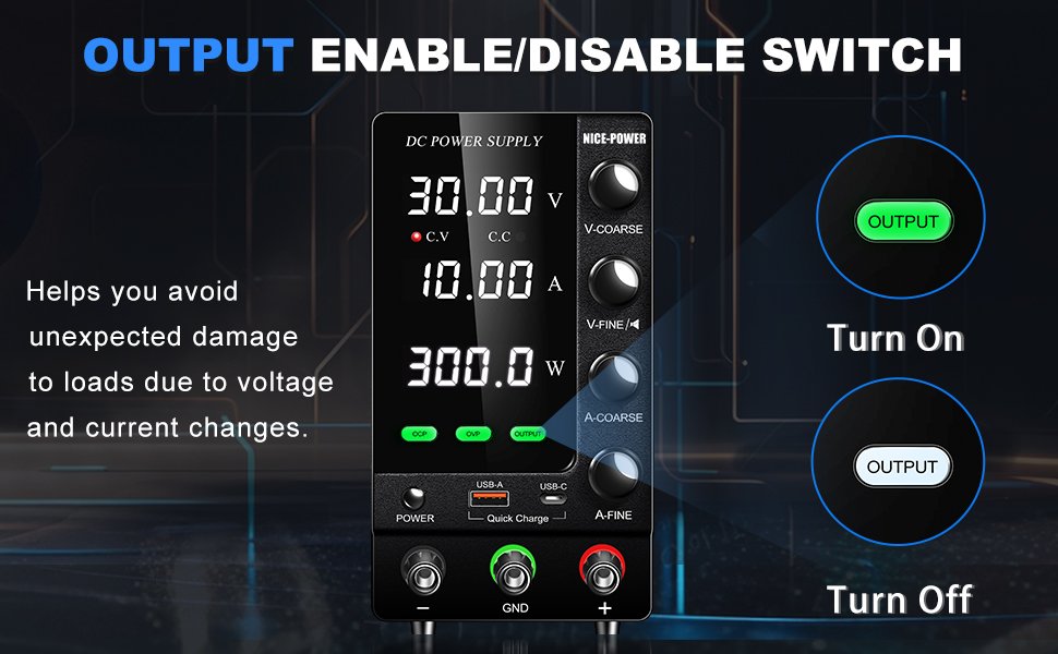 adjustable power supply