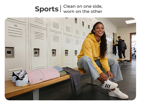 Separate shoe bag