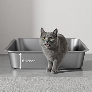 stainless steel litter box