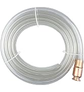 Darnassus Siphon Hose Pump, Manual Hand Fuel Transfer Pump for Gasoline Gas Oil Fuel Petrol Diese...