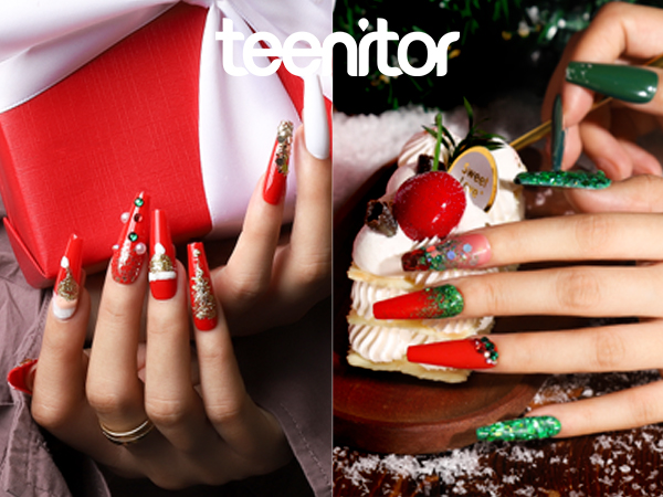 Christmas nail art