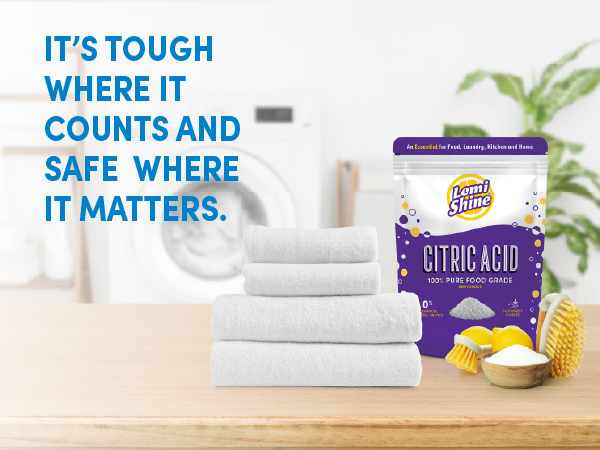 citric acid laundry room