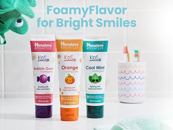 kids toothpastes