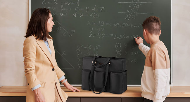 LOVEVOOK Laptop Tote Bag for Women Work, Teacher Nurse Bag, Utility Computer Bag Purse Handbag