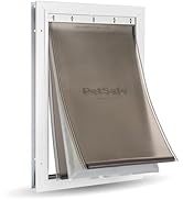 PetSafe Extreme Weather Aluminum Pet Door, Medium