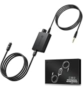 Neoteck 192kHz Digital to Analog Converter Optical to 3.5mm Converter | with Volume Adjustment, B...