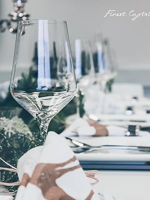 crystal wine glasses