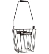 Gamma Ball Hopper Pro 90 - Heavy Duty Tennis Ball Basket with Adjustable Padded Handle - Holds 90...